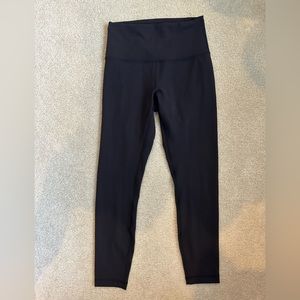 NEW lululemon Wunder Train High Rise Tight 25” Legging Black Size 6